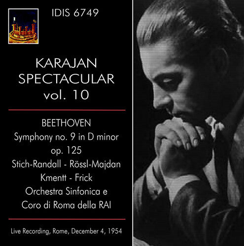 Beethoven/ Randall/ Majdan - Karajan Spectacular Vol. 10 - Live Recording, Rome 4th December 1954