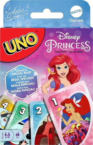 Mattel Games - UNO Disney Princess The Little Mermaid Card Game