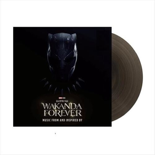 Black Panther: Wakanda Forever - Music From/ Var - Black Panther: Wakanda Forever: Music From & Inspired By (Original Sountrack) - 'Black Ice' Colored Vinyl