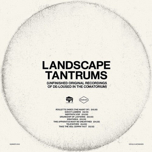 Mars Volta - Landscape Tantrums - Unfinished Original Recordings Of De-Loused In  The Comatorium