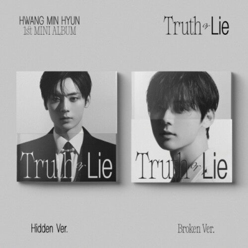 Hwang Min Hyun - Truth or Lie - Random Cover - incl. 88pg Photobook, 2 Photocards, 2 Postcards, Mini Poster, Sticker + Poster