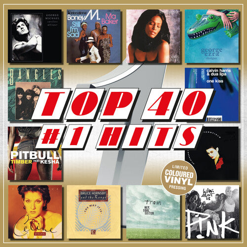Various Artists - Top 40 Number 1 Hits / Various - 140-Gram Colored Vinyl