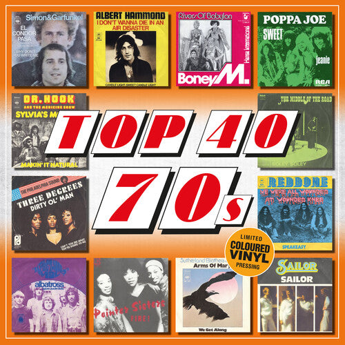 Top 40 70s/ Various - Top 40 70s / Various - 140-Gram Colored Vinyl