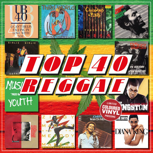 Top 40 Reggae/ Various - Top 40 Reggae / Various - 140-Gram Colored Vinyl