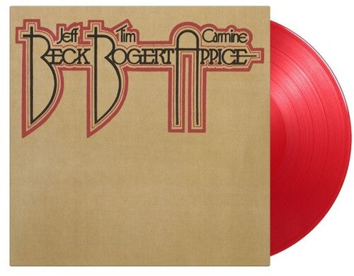 Jeff Beck / Tim Bogert / Carmine Appice - Beck Bogert & Appice: 50th Anniversary - Limited 180-Gram Transparent Red Colored Vinyl