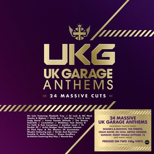 Uk Garage Anthems/ Various - UK Garage Anthems / Various - 140-Gram Black Vinyl