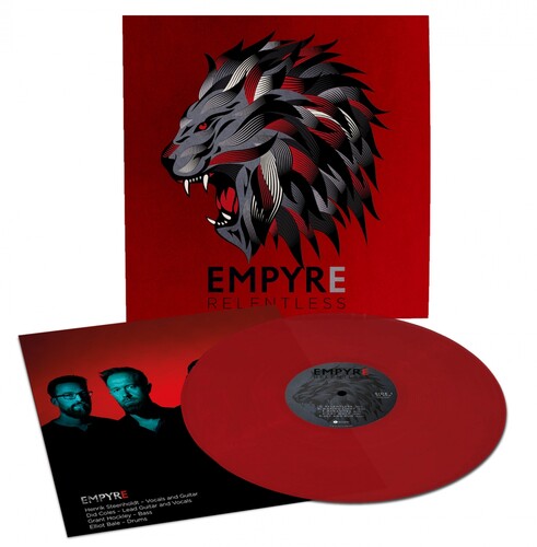 Empyre - Relentless - Limited Edition Clear Red 140gm Vinyl