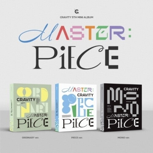 Cravity - Master:Piece - Random Cover - incl. 96pg Photobook, Lyric Card + Photocard