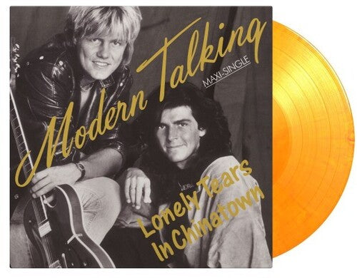 Modern Talking - Lonely Tears In Chinatown - Limited 180-Gram Yellow & Orange Marble Colored Vinyl