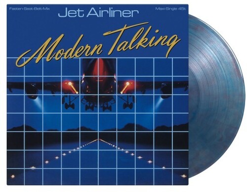 Modern Talking - Jet Airliner - Limited 180-Gram Translucent Blue & Red Marble Colored Vinyl
