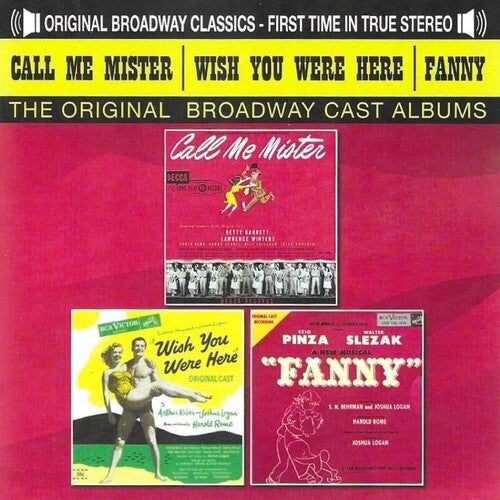 Call Me Mister Wish You Were Here & Fanny/ Ocr - Call Me Mister, Wish You Were Here And Fanny / Original Cast
