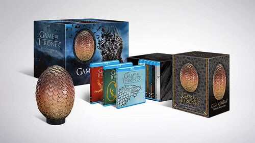 Game of Thrones: Complete Series (Limited 33-Disc All-Region Blu-ray Boxset Includes a Hand-Painted Resin Replica of the Egg That Hatched Drogon and a Display Stand)