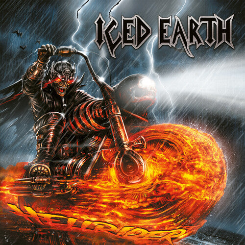 Iced Earth - Hellrider - Red/yellow/black Splatter