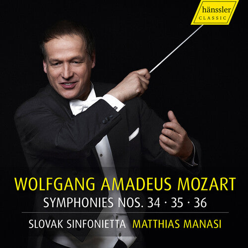 Mozart/ Slovak Sinfonietta - Symphonies Nos. 34, 35 & 36