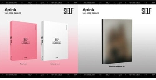 Apink - Self - Random Cover - incl. 64pg Pop-Up Photobook, Stamp, 2 Photocards, 2 Postcards, Scratch Card + Poster