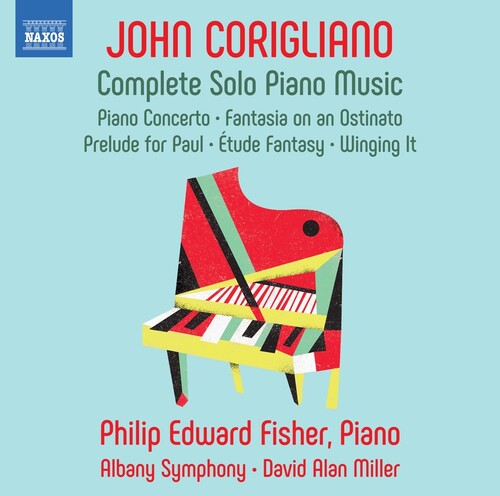 Corigliano/ Fisher/ Albany Symphony - Complete Solo Piano Music