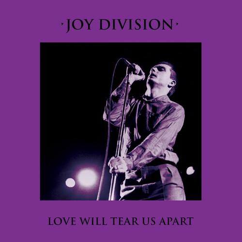 Joy Division - Love Will Tear Us Apart - Purple/black Splatter