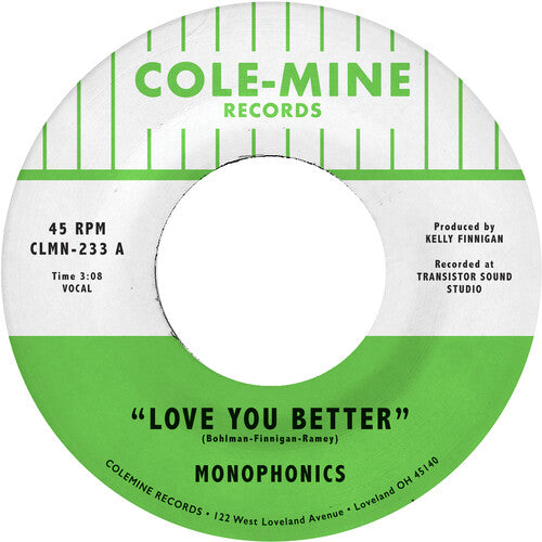 Monophonics/ Kelly Finnigan - Love You Better / The Shape Of My Teardrops