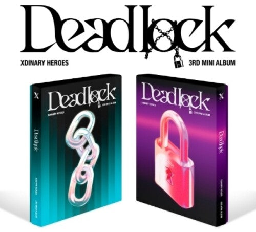Xdinary Heroes - Deadlock - Random Cover - incl. 88pg Photobook, Folded Photocard, 2 Photocards, Mini-Lyric Poster + Door Hanger