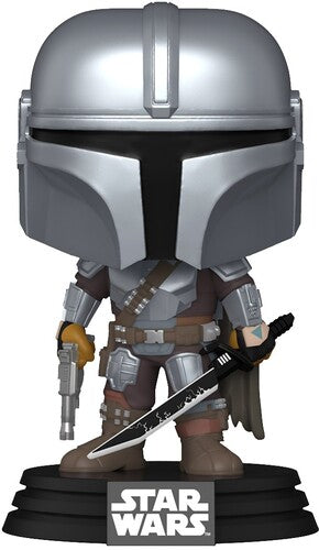 Funko Pop! Star Wars: The Mandalorian - The Mandalorian with Darksaber