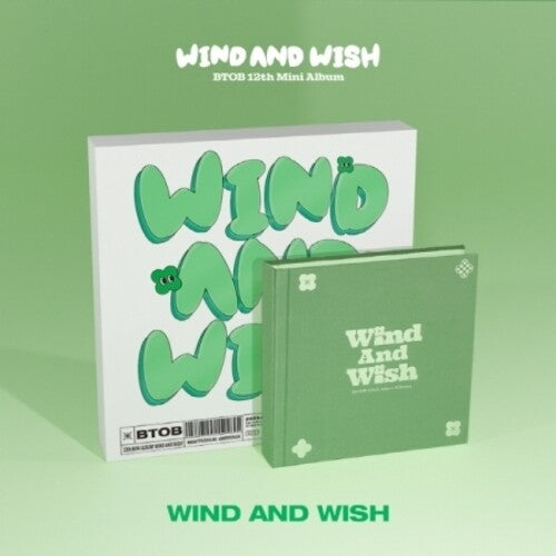 Btob - Wind And Wish - Random Cover - incl. Booklet, Mini Poster, Lucky Message Card, 2 Photocards, Standing Doll, Sticker Pack + Lyrics Paper