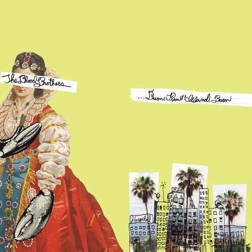 Blood Brothers - Burn, Piano Island, Burn (Deluxe Ed.) Yellow w/Pink & Black Splatter