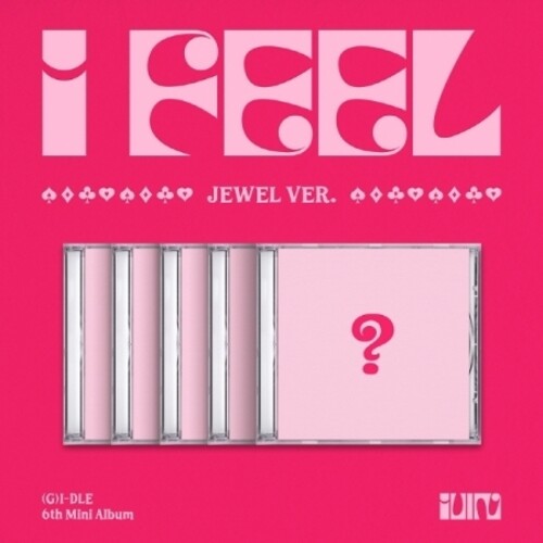 (G)I-Dle - I Feel - Jewel Case Version - Random Cover - incl. Booklet, Lyric Paper + Photocard