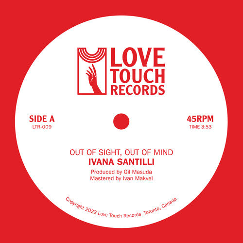 Ivana Santilli - Out Of Sight, Out Of Mind B/w Air Of Love
