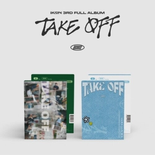 Ikon - 3th [Take Off] - Box, Photo Book, Passport Photo, Passport Book, Travel Tag, Deco Sticker, Folded Poster, Photocard, Rare Photocard, Sign Polaroid
