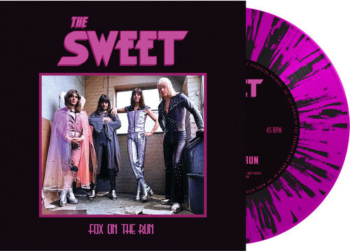 Sweet - Fox On The Run - PINK/BLACK SPLATTER