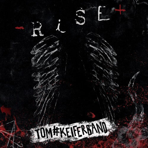 Tom Keifer - Rise - Silver/red Splatter