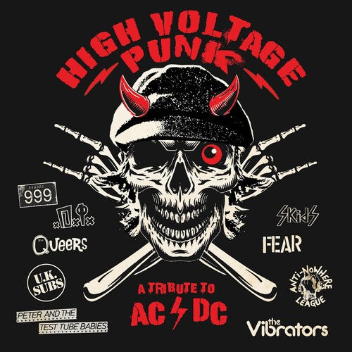 Punk Tribute to AC/ DC/ Various - A Punk Tribute To Ac/dc (Various Artists) - RED/BLACK SPLATTER