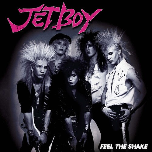Jetboy - Feel The Shake - Pink/black Splatter