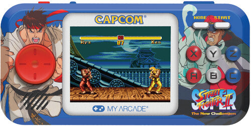 My Arcade Street Fighter II Pocket Player Pro: Portable Game System with 2 Games
