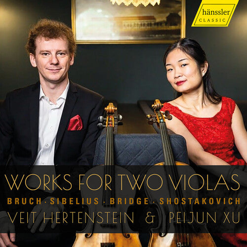 Bruch/ Sibelius/ Hertenstein - Works for Two Violas