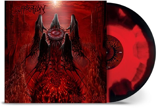 Suffocation - Blood Oath - Red/Black Corona