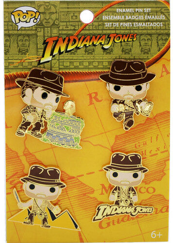 FUNKO POP! PIN SET: INDIANA JONES - RAIDERS IND 4PK