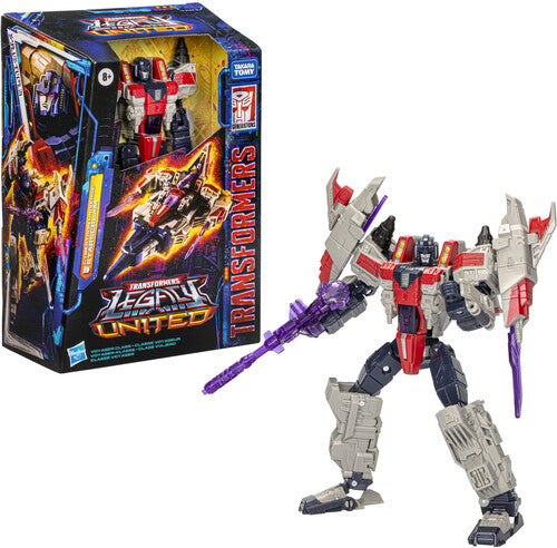 Transformers - Legacy United - Voyager Class Cybertron Universe Starscream Action Figure