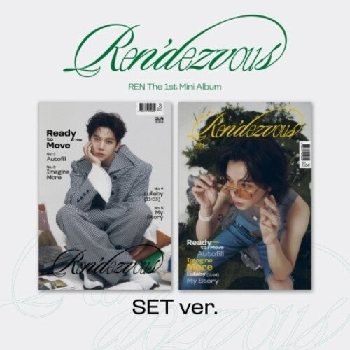 Ren - Ren'Dezvous - Photobook Version - incl. 64pg Photobook, Poster, Instant Photo, Wish Charm + Sticker Pack