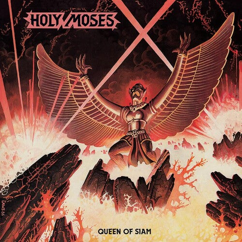 Holy Moses - Queen Of Siam - Oxblood/yellow
