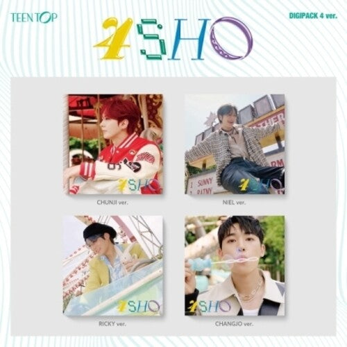 Teen Top - 4Sho - Digipack Version - Random Cover - incl. Accordion Book, Unit Photocard + Polaroid