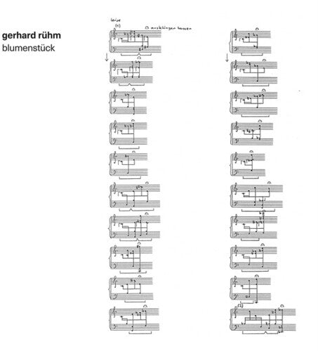 Gerhard Ruhm - Blumenstuck