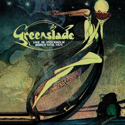 Greenslade - Live In Stockholm - March 10th, 1975 - Green/Black Splatter