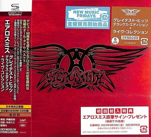 Aerosmith - Greatest Hits - Deluxe Edition + Live Collection - Limited Edition