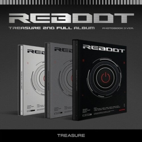 Treasure - Reboot - Photobook Version - Random Version - incl. 84pg Photobook, Film Holder, QR Lyrics Card, 10pc Postcard Set, ID Photo, 2 Selfie-Photocards + Poster