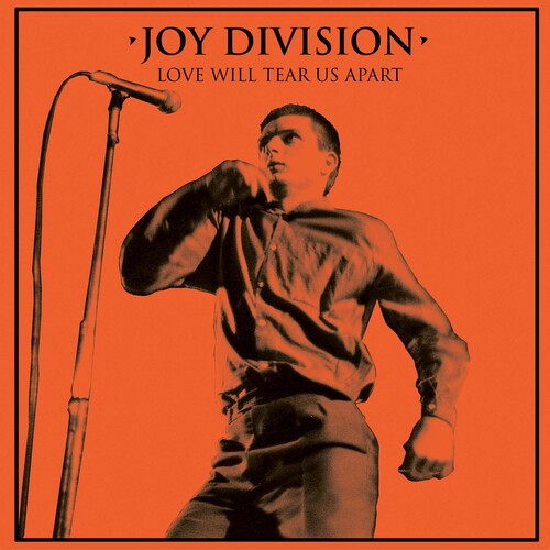 Joy Division - Love Will Tear Us Apart - Orange/black Splatter