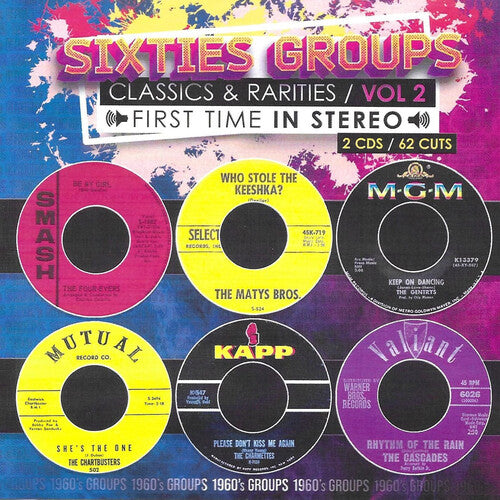 Various Artists - Sixties Groups Classics & Rarities First Time In Stereo, Vol. 2