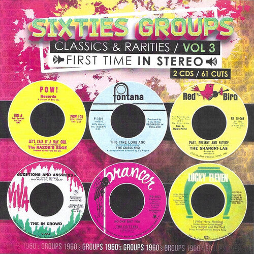 Various Artists - Sixties Groups Classics & Rarities First Time In Stereo, Vol. 3