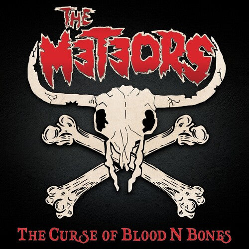 Meteors - The Curse Of Blood N’ Bones - RED/WHITE HAZE
