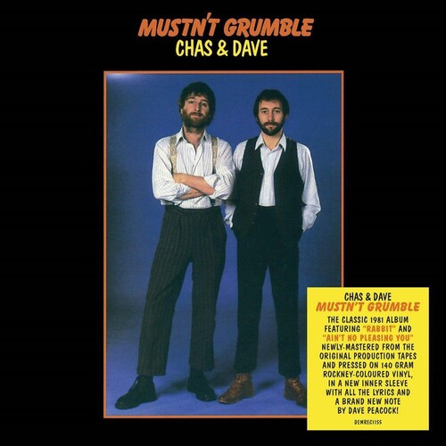 Chas & Dave - Mustn't Grumble - 140-Gram 'Rockney' Colored Vinyl